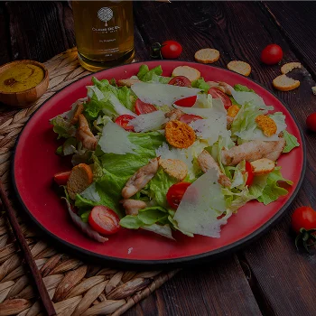 Italian salads at La Tavola Dorata